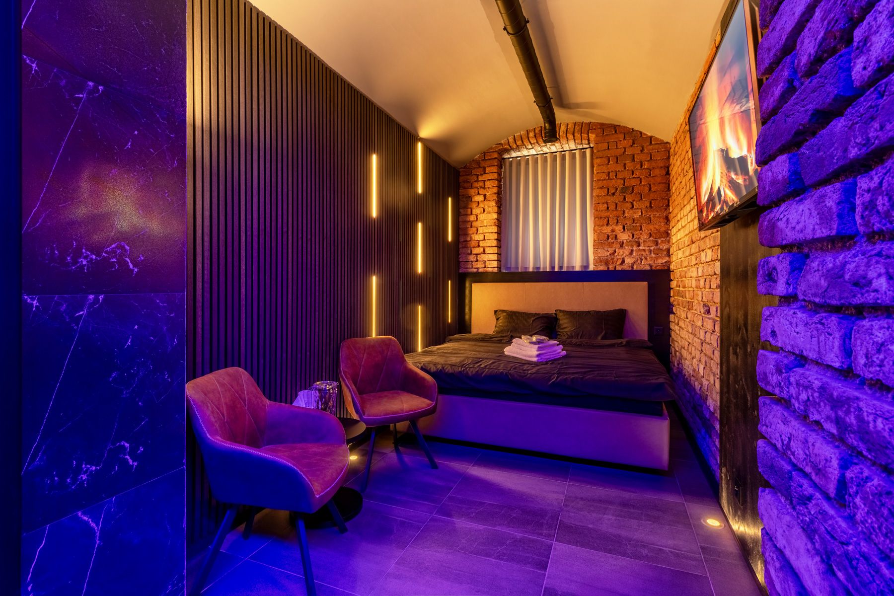 Stylový privátní pokoj pro intimní relax